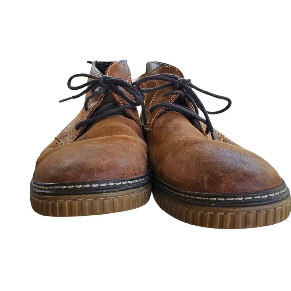 Johnston & Murphy Wallace Chukka Boots Brown Size 10.5